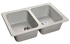 Granfest Мойка кухонная Standart GF-S780K Серый – фотография-1